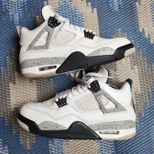 Air jordan 4 white cement 2016
